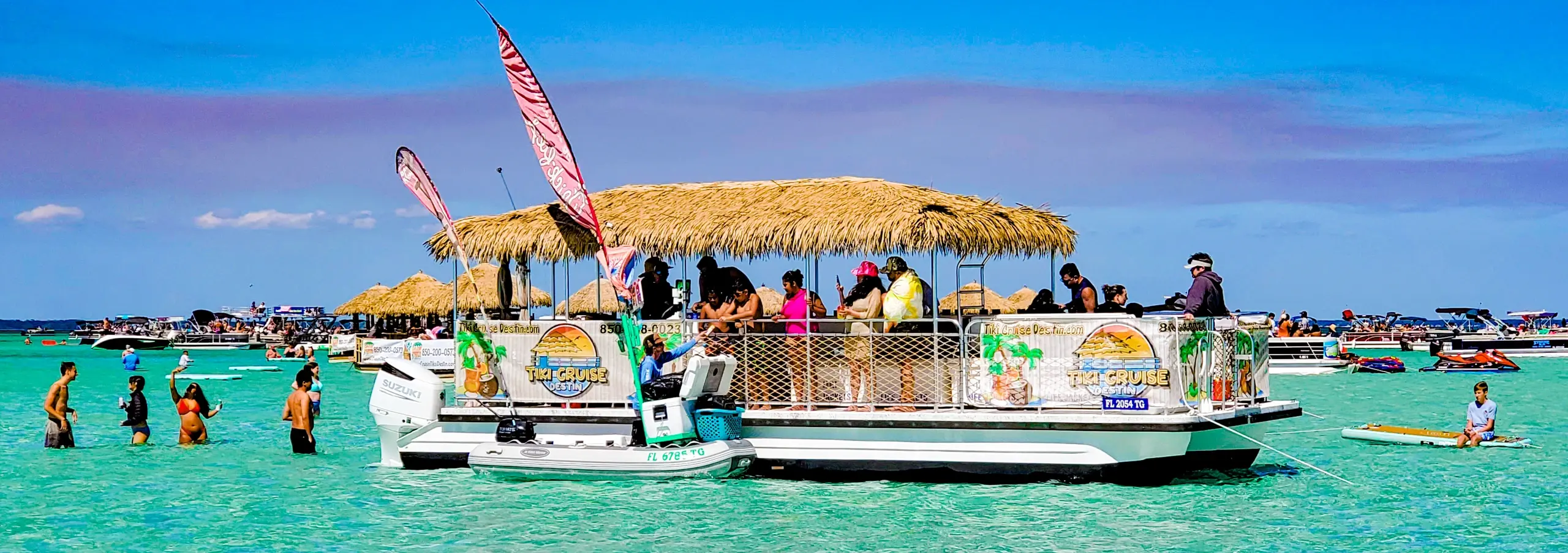 3-Hour Tiki Cruise to Crab Island (Per Person, Adult Rate)
