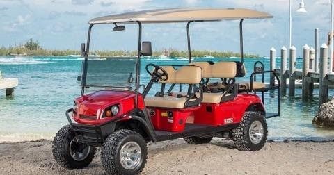 Six Seater Gas Golf Cart Rental (One Day Rental)