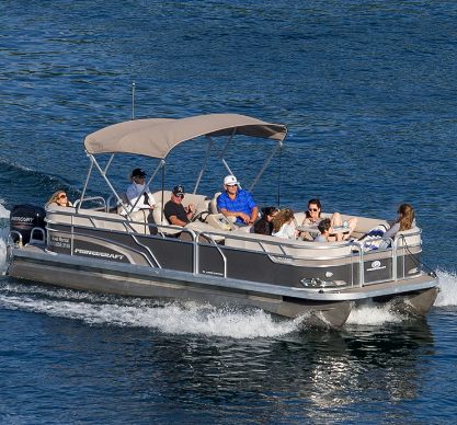 Pontoon Rental with Snorkeling - (4 hours, for 12 people or 2000 lbs combined weight)