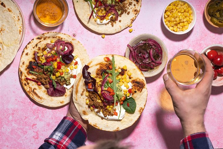 Tex-Mex Taco Meal: Delivered (30A, Panama City Beach, Seaside, Alys Beach)