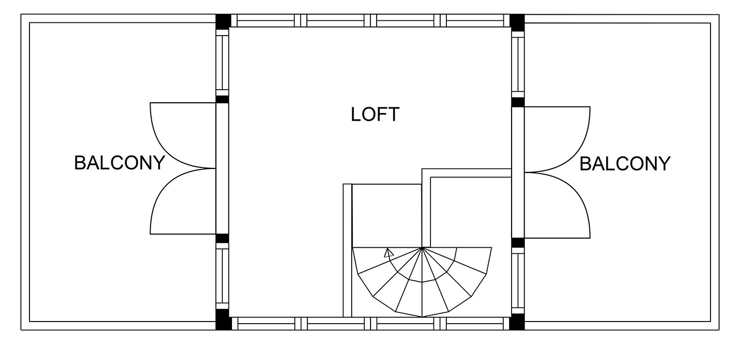 Floor 3: Floor Plan, Splash architectural layout