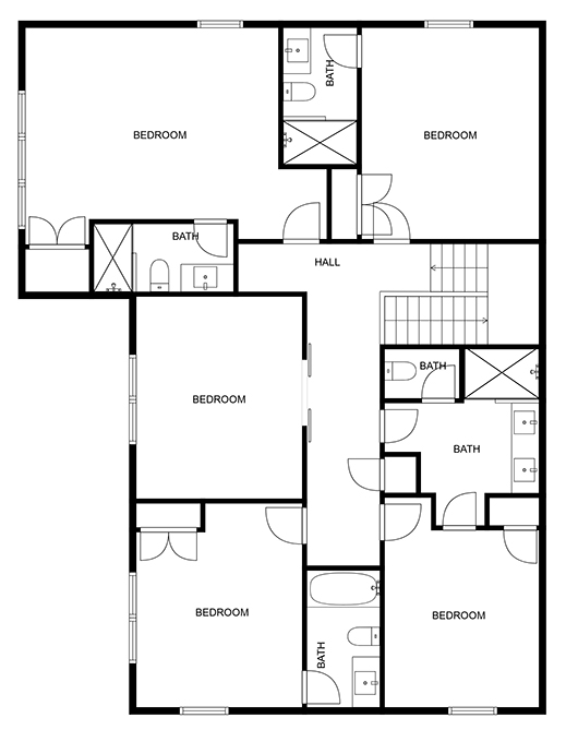 Floor 2: Floor Plan, Sundance architectural layout