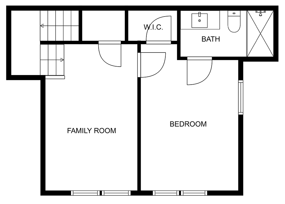 Floor 3: Floor Plan, Bliss architectural layout