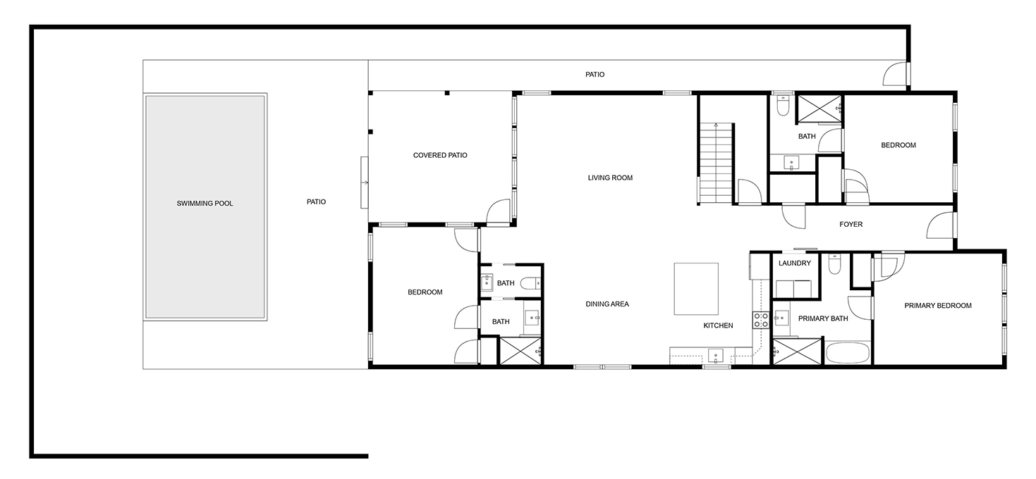 Floor 1: Floor Plan, Latitude architectural layout