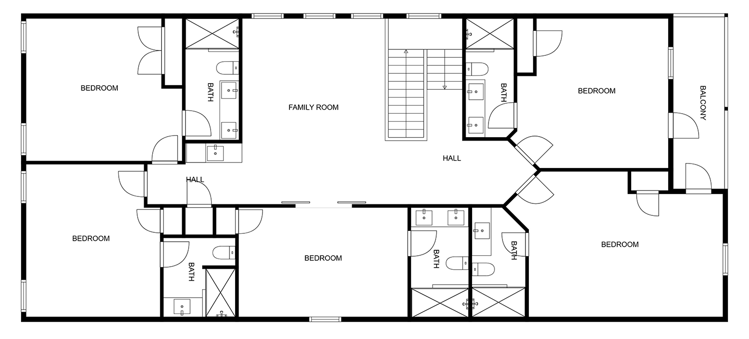 Floor 2: Floor Plan, Latitude architectural layout