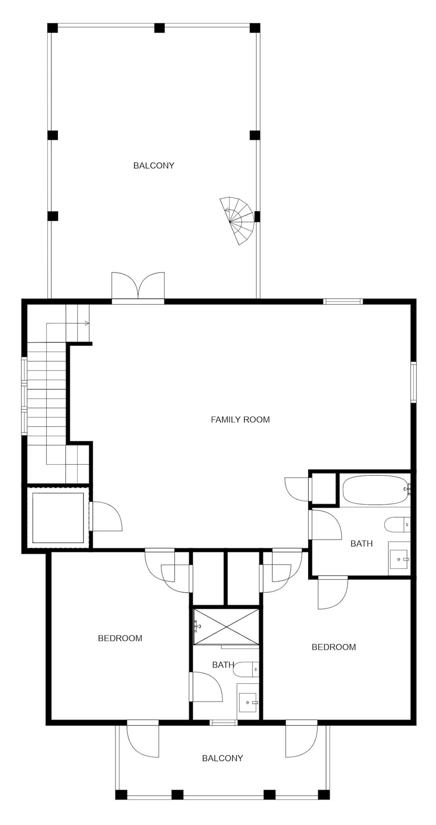 Floor 3: Floor Plan, Nautilus architectural layout