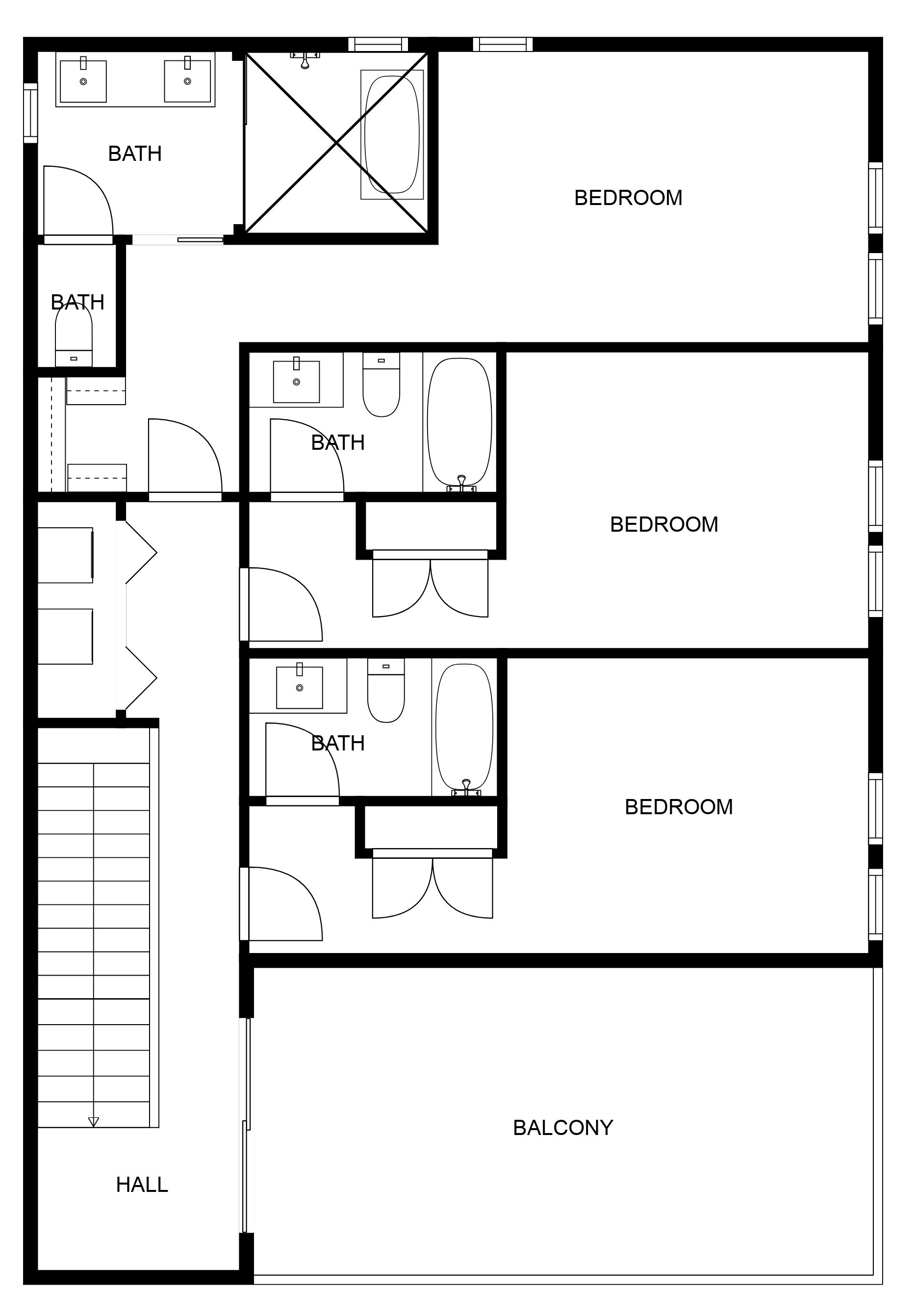 Floor 4: Floor Plan, Sundial architectural layout