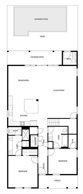 Floor 1: Floor Plan, Ovation architectural layout