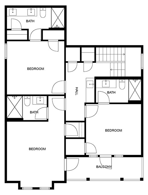 Floor 3: Floor Plan, Ovation architectural layout