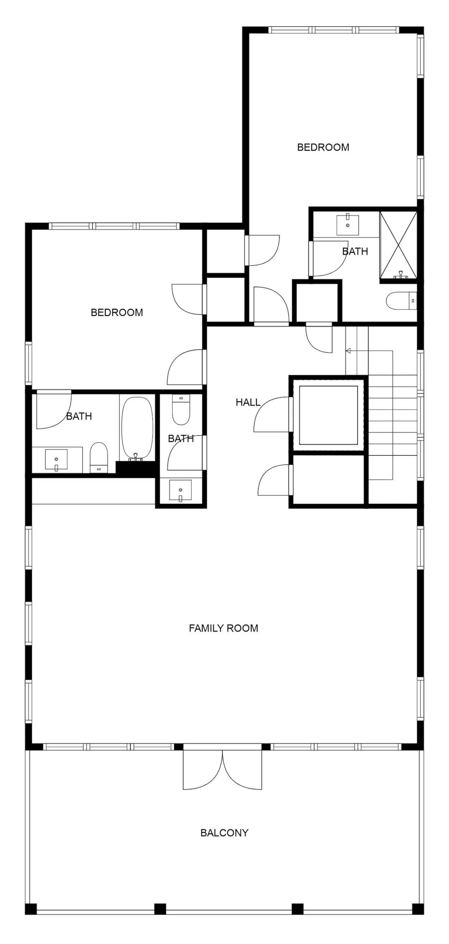 Floor 3: Floor Plan, Iris architectural layout