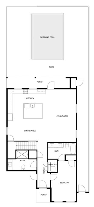 Floor 1: Floor Plan, Glimmer architectural layout