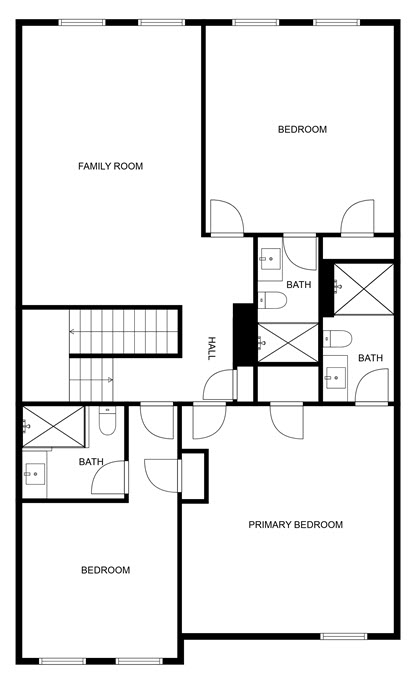 Floor 3: Floor Plan, Glimmer architectural layout