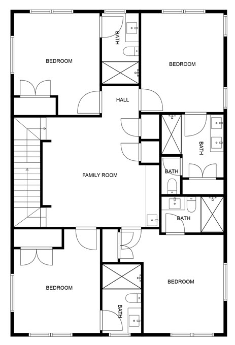 Floor 2: Floor Plan, Symphony architectural layout