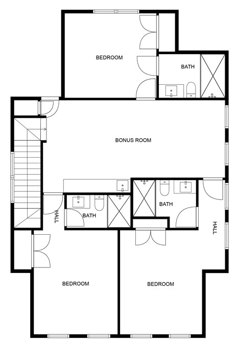 Floor 3: Floor Plan, Symphony architectural layout
