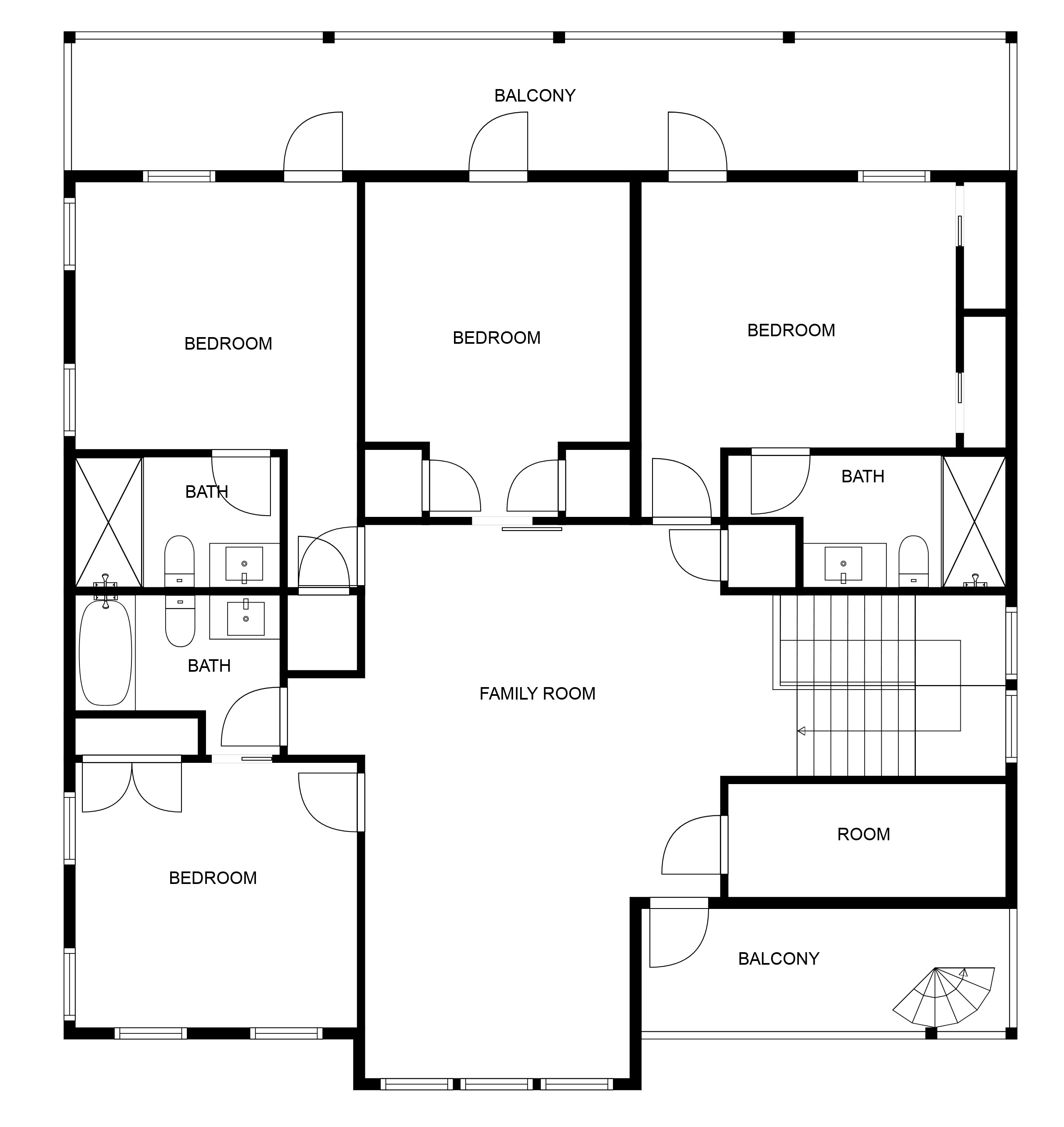 Floor 3: Floor Plan, Aviary architectural layout