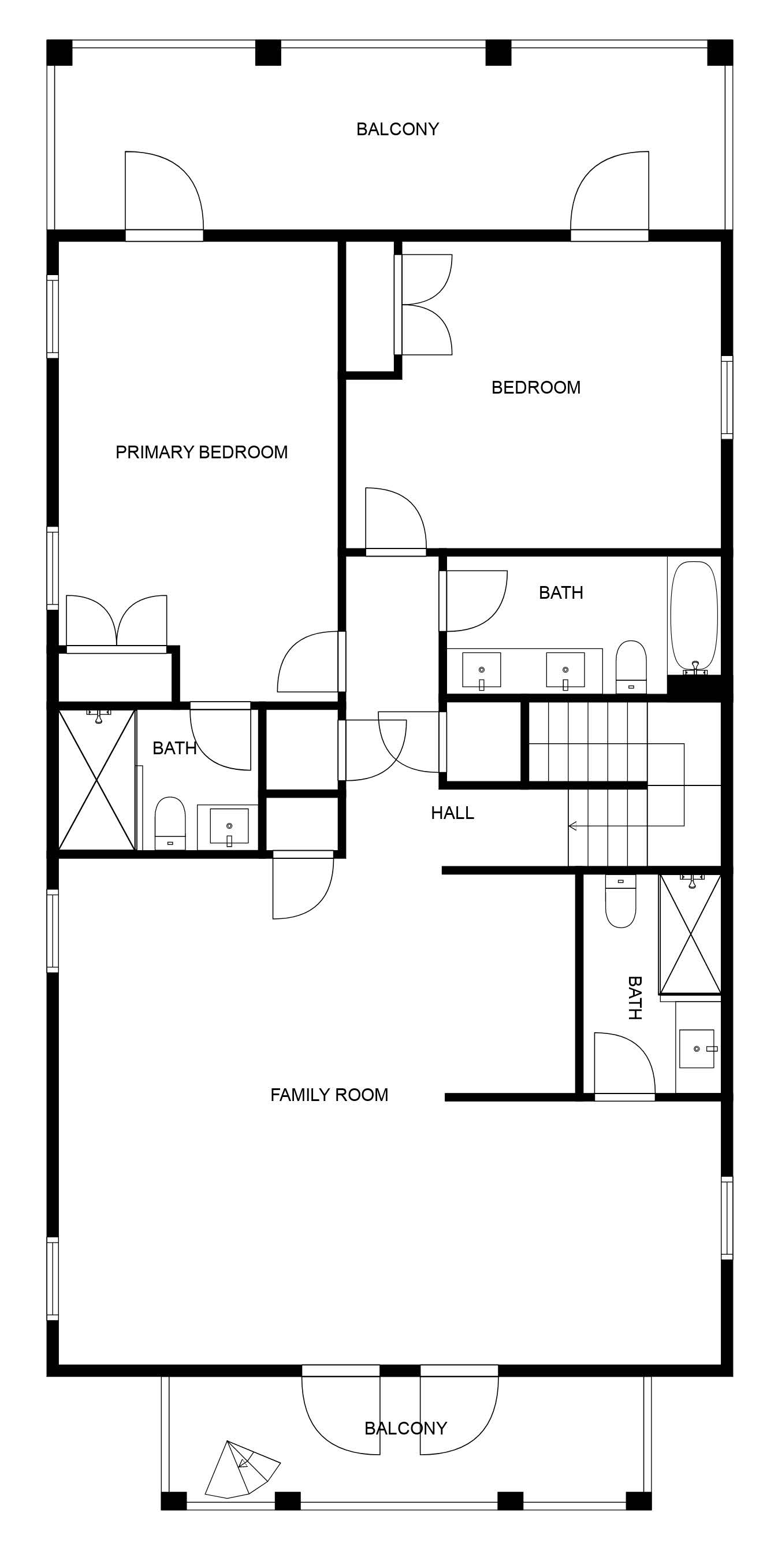 Floor 3: Floor Plan, Reefwood architectural layout