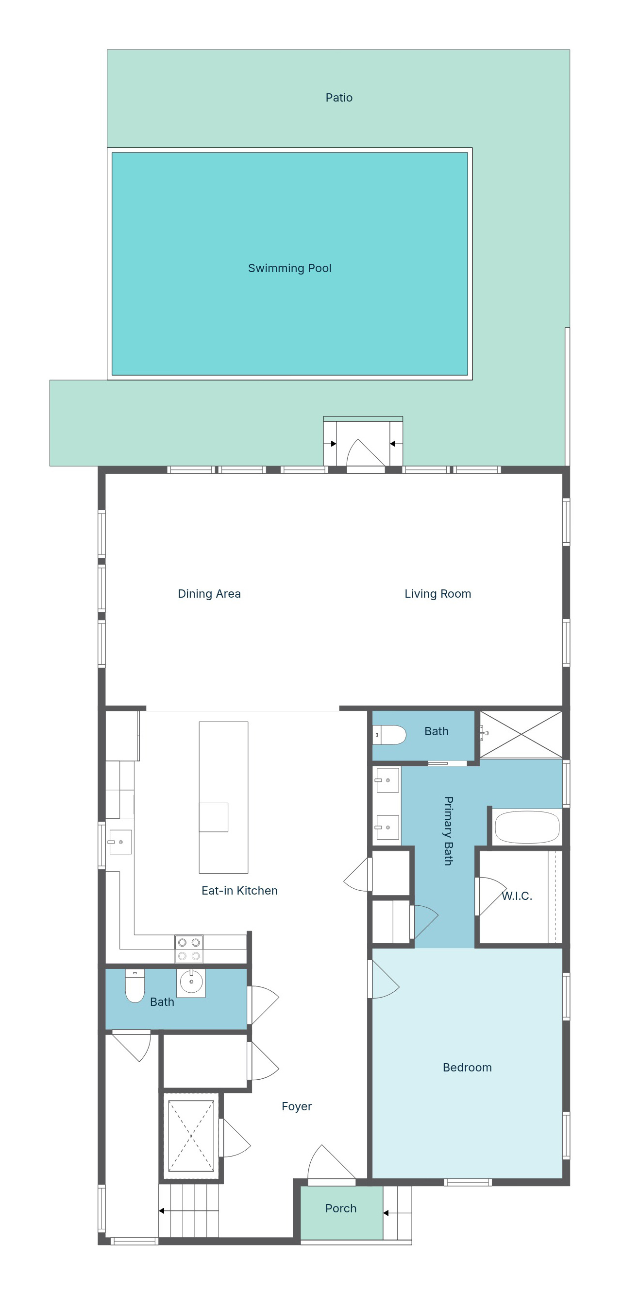 Floor 1: Floor Plan, Yachtmaster architectural layout