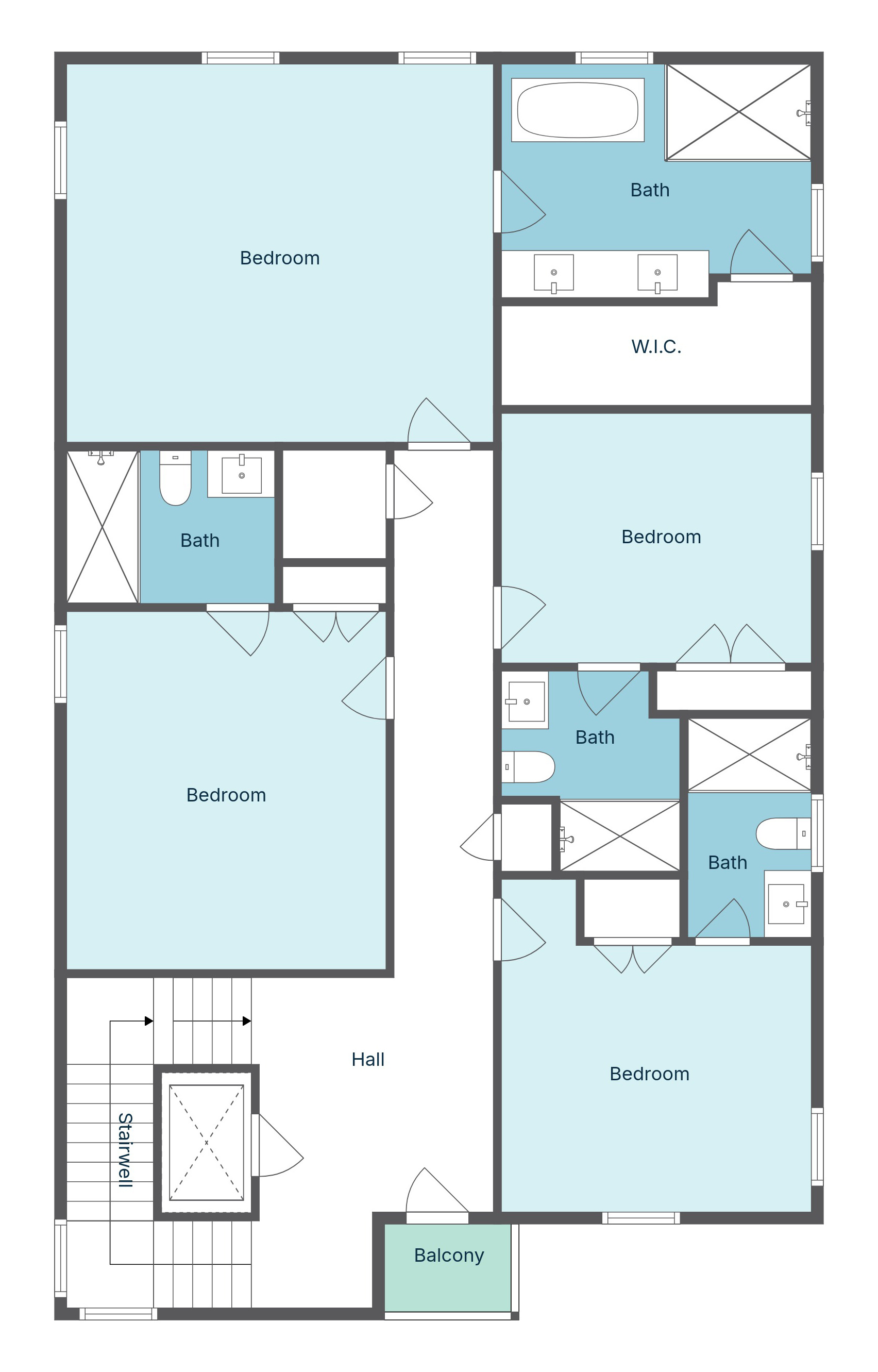 Floor 3: Floor Plan, Yachtmaster architectural layout