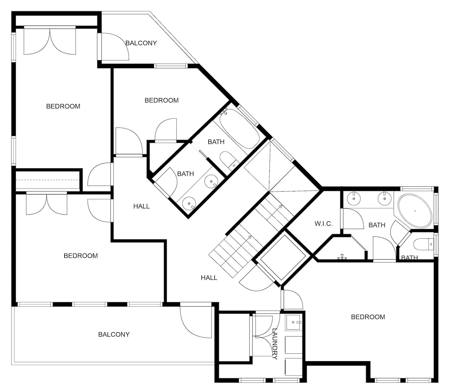 Floor 2: Floor Plan, Shenanigans architectural layout